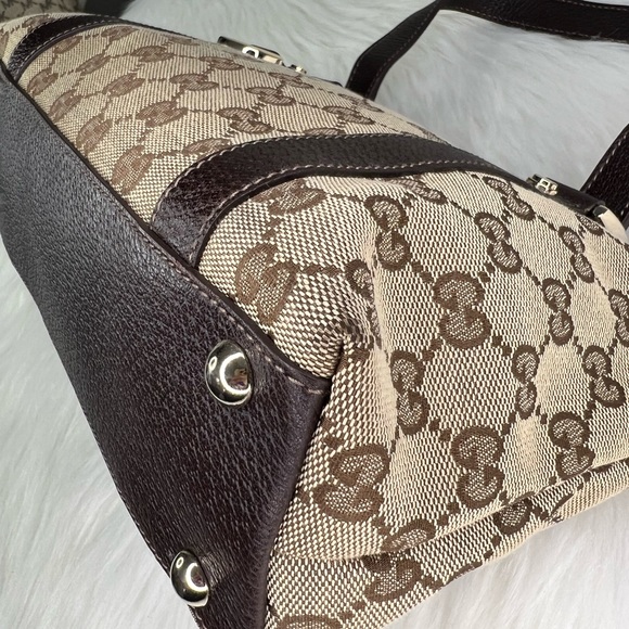 Authentic Small Gucci Abbey Tote with eBay dust bag - Picture 16 of 16